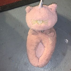 Kitty unicorn slippers